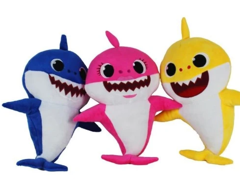 Plush Baby Shark - Assorted Colours